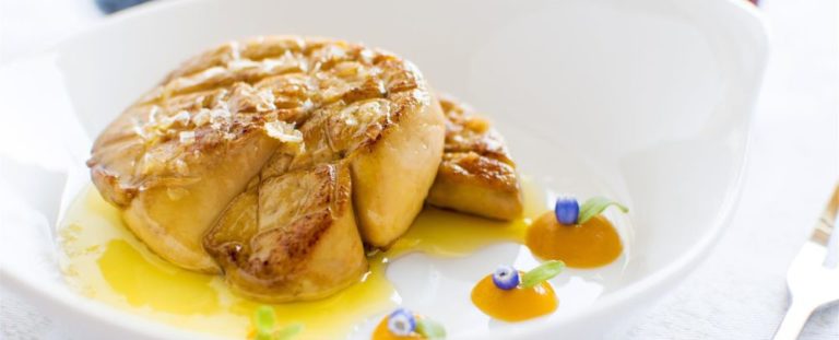 Foie gras criado em laboratório. Foto: Bigstock.