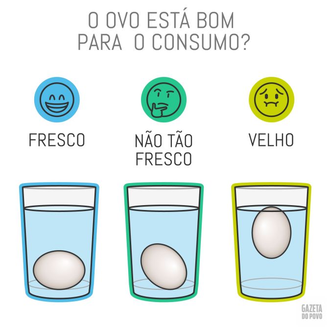 Você sabe quando o ovo está bom? Especialistas explicam se o teste da água funciona Você sabe quando o ovo está bom? Especialistas explicam se o teste da água funciona