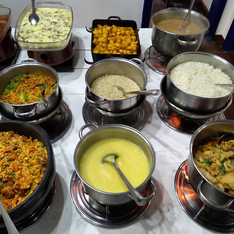 Buffet do restaurante Dedo de Moça. Foto: Reprodução/Facebook Buffet do restaurante Dedo de Moça. Foto: Reprodução/Facebook