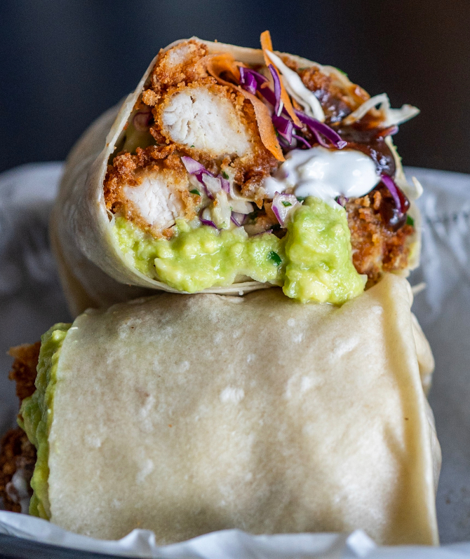 Pollo Bandito, do Moochacho, em Florianópolis. Foto: Divulgação. Pollo Bandito, do Moochacho, em Florianópolis. Foto: Divulgação.