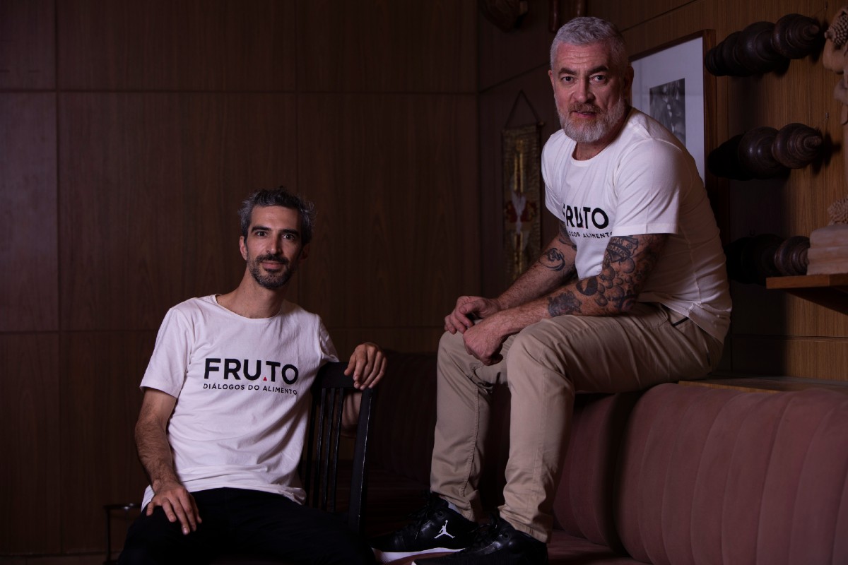 Felipe Ribenboim e Alex Atala são os idealizadores do FRU.TO. Foto: Divulgação Felipe Ribenboim e Alex Atala são os idealizadores do FRU.TO. Foto: Divulgação