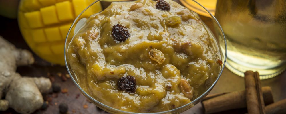 Como fazer um chutney de manga com equilíbrio em dulçor, acidez e especiarias Chutney de manga. Foto: Letícia Akemi/Bom Gourmet