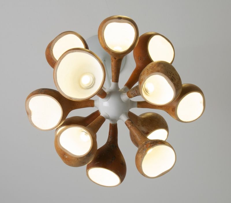 Linha de luminárias Ouriço, de Angela Carvalho. Foto: Divulgação