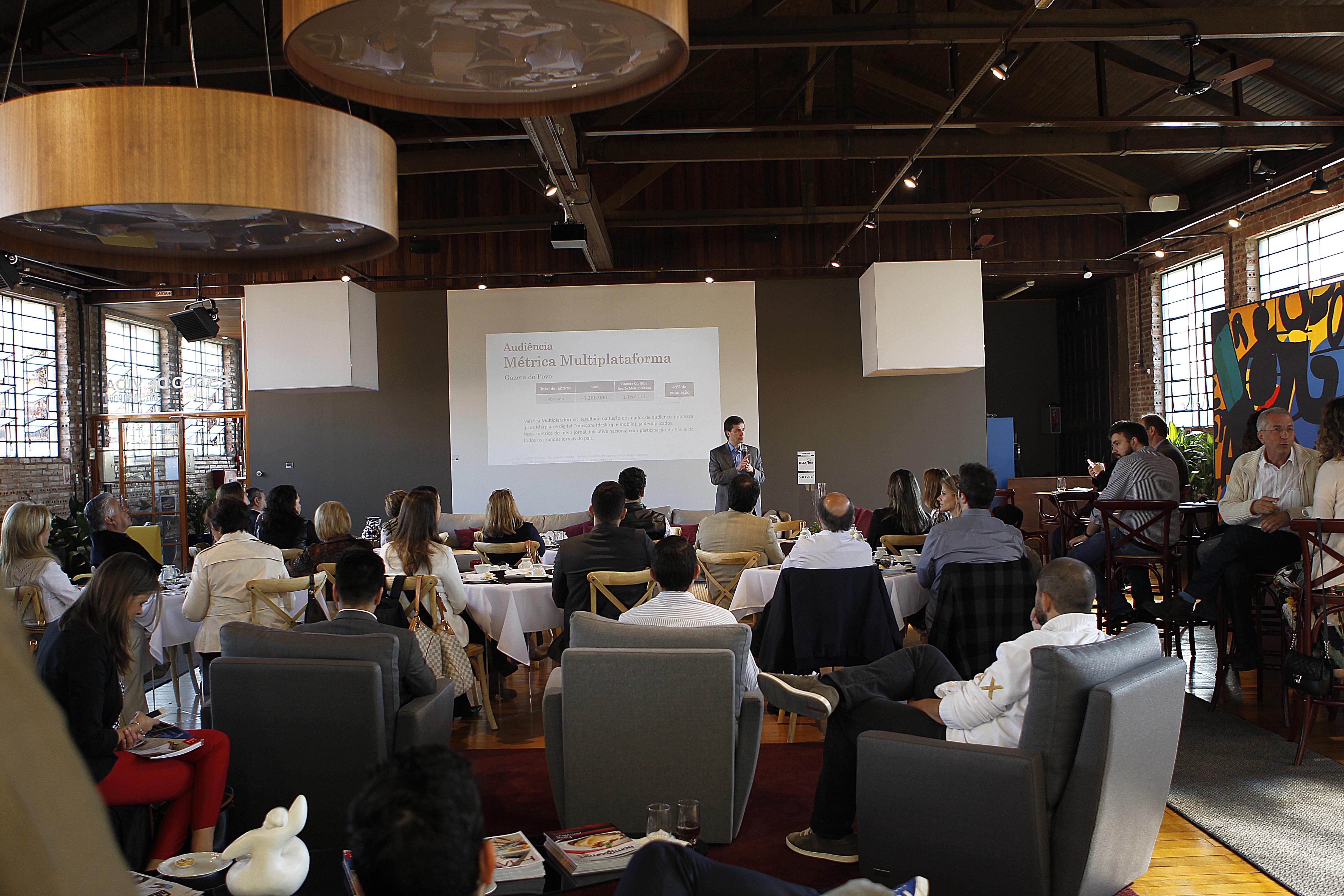 Evento no Núcleo Estilo de Vida da Gazeta do Povo reuniu representantes do setor de arquitetura e decoração do estado. / Crédito: Jonathan Campos / Gazeta do Povo.