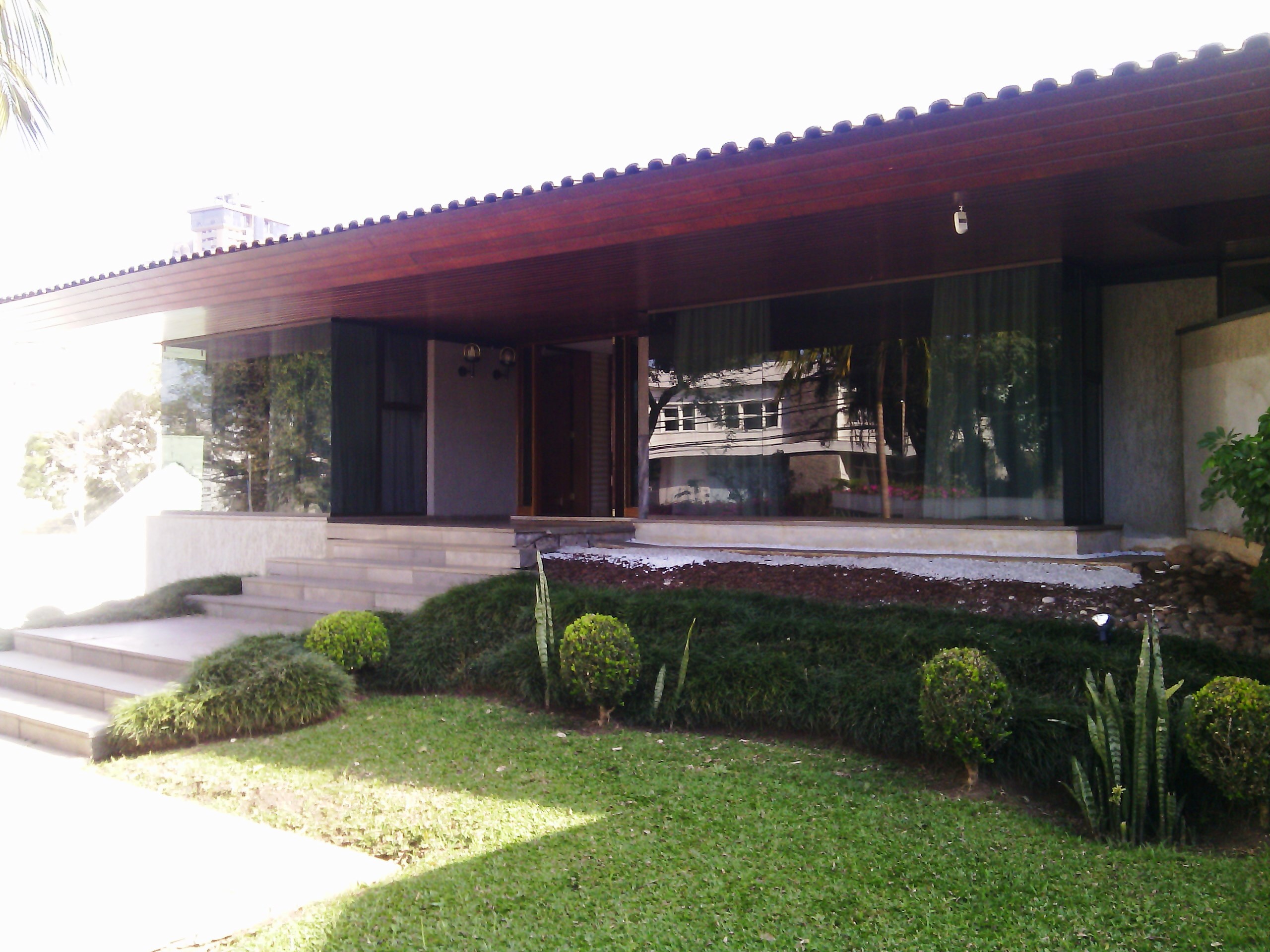 Fachada da casa onde será a Casa Cor 2016. Fachada da casa onde será a Casa Cor 2016.