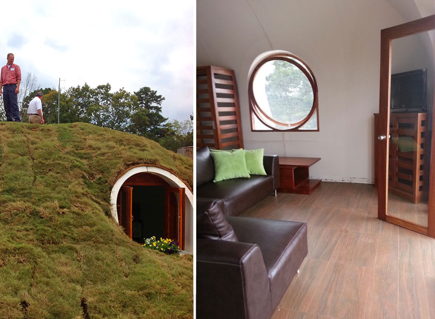 Você já pode ter uma casa de hobbit Você já pode ter uma casa de hobbit