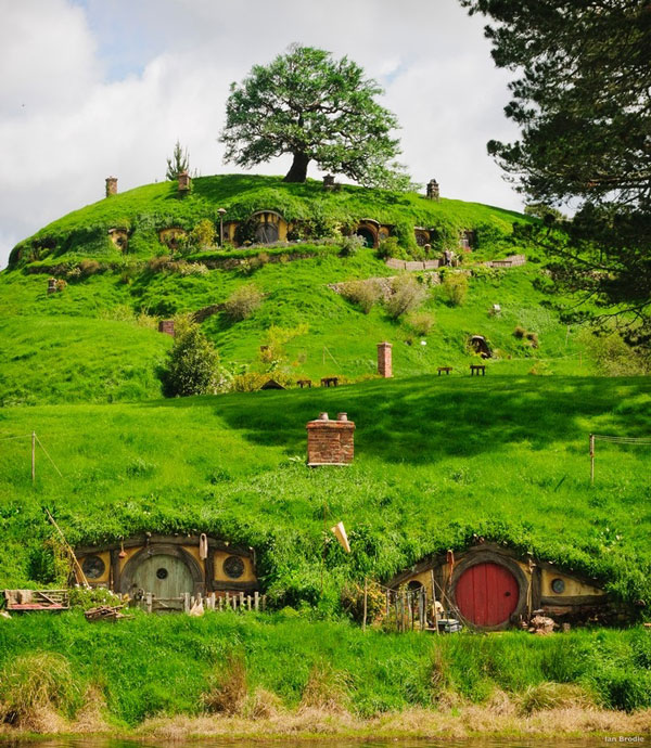 Você já pode ter uma casa de hobbit Você já pode ter uma casa de hobbit