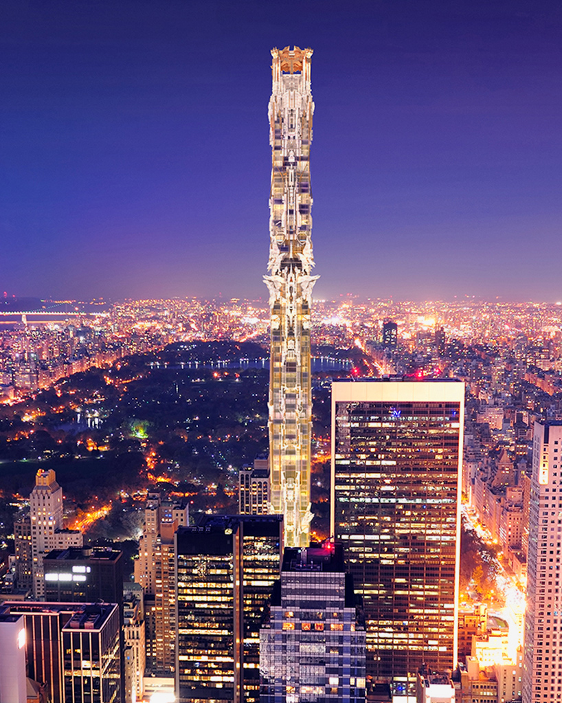 Arquiteto cria arranha-céu escultural para Manhattan Arquiteto cria arranha-céu escultural para Manhattan