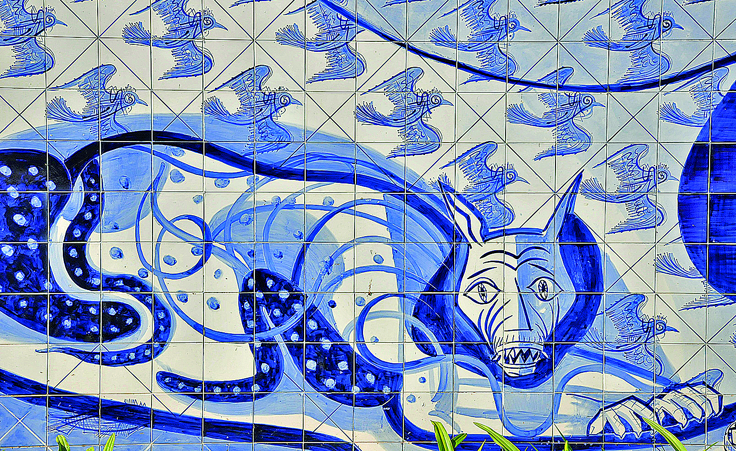A reinvenção do azulejo no Brasil A reinvenção do azulejo no Brasil