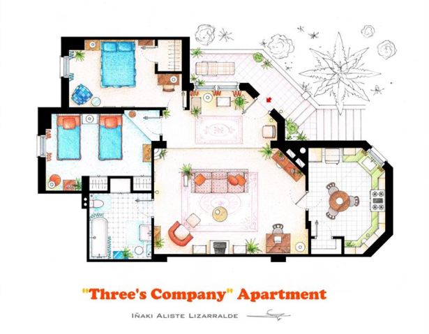 Conheça os projetos arquitetônicos das casas dos seriados de tevê Conheça os projetos arquitetônicos das casas dos seriados de tevê