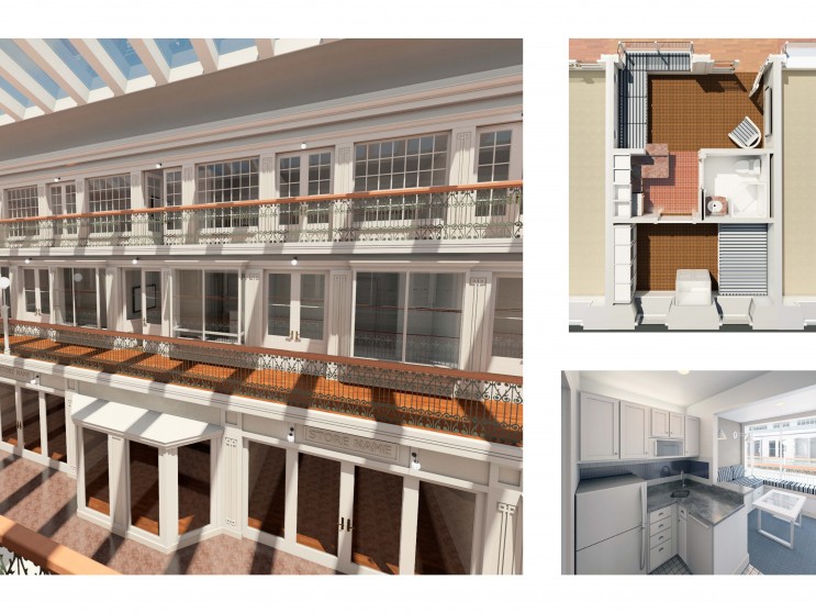 Antigo espaço comercial é alternativa de moradia nos Estados Unidos. Fotos: Divulgação