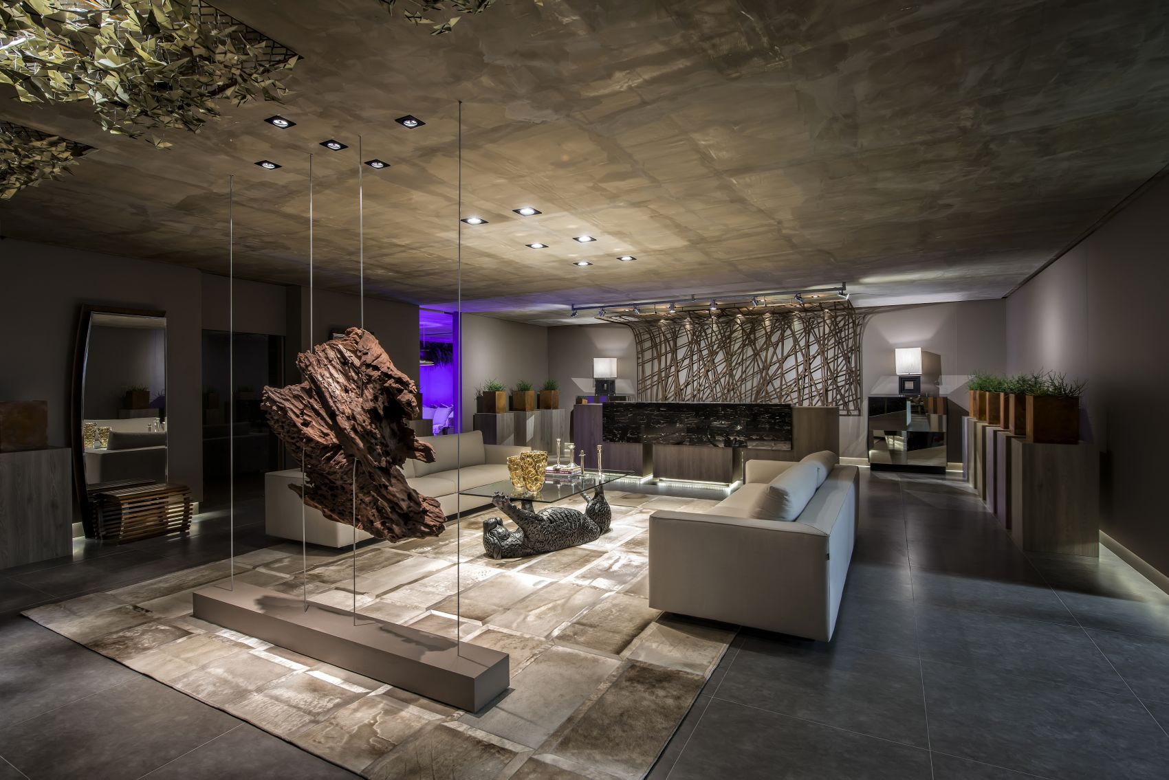 Lobby de Hotel, ambiente de Walkiria Nossol e Jéssica Brandão. Foto: Letícia Akemi/Gazeta do Povo