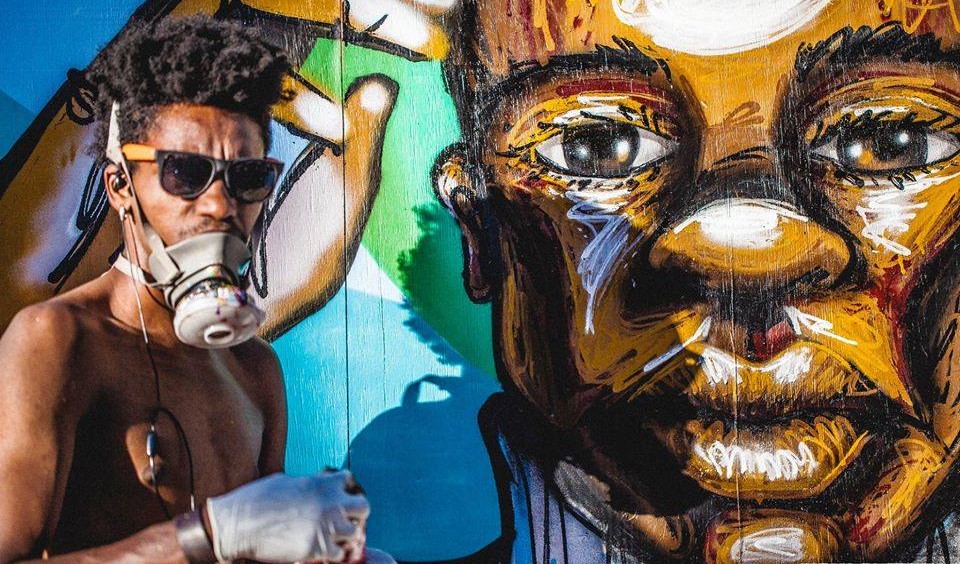 Cleverson Paes Pacheco, também conhecido no cenário nacional como Café, vai ministrar uma oficina sobre grafite, a fim de aumentar o conhecimento e a sensibilidade das pessoas sobre a arte. Fotos: Divulgação