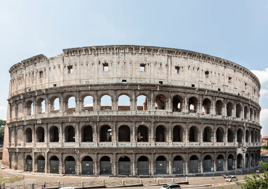 Antes das obras, o Coliseu de Roma precisava de cuidados nas arcadas (Foto: Divulgação no site do patrocinador da reforma Tod's) Antes das obras, o Coliseu de Roma precisava de cuidados nas arcadas (Foto: Divulgação no site do patrocinador da reforma Tod's)