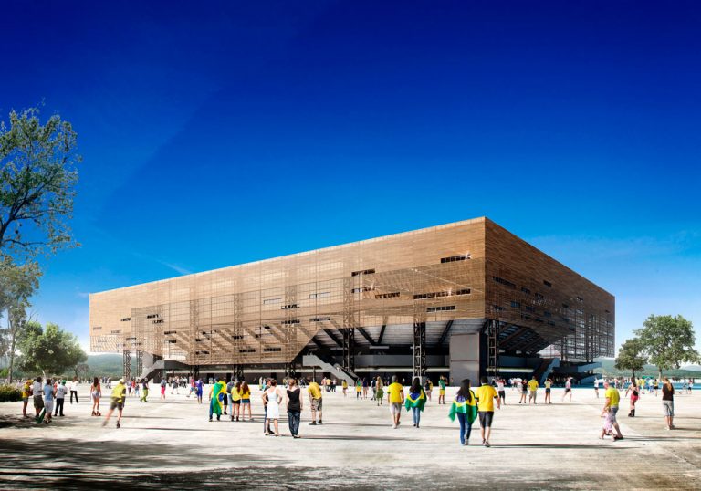 Arena olímpica de handebol será convertida em escolas