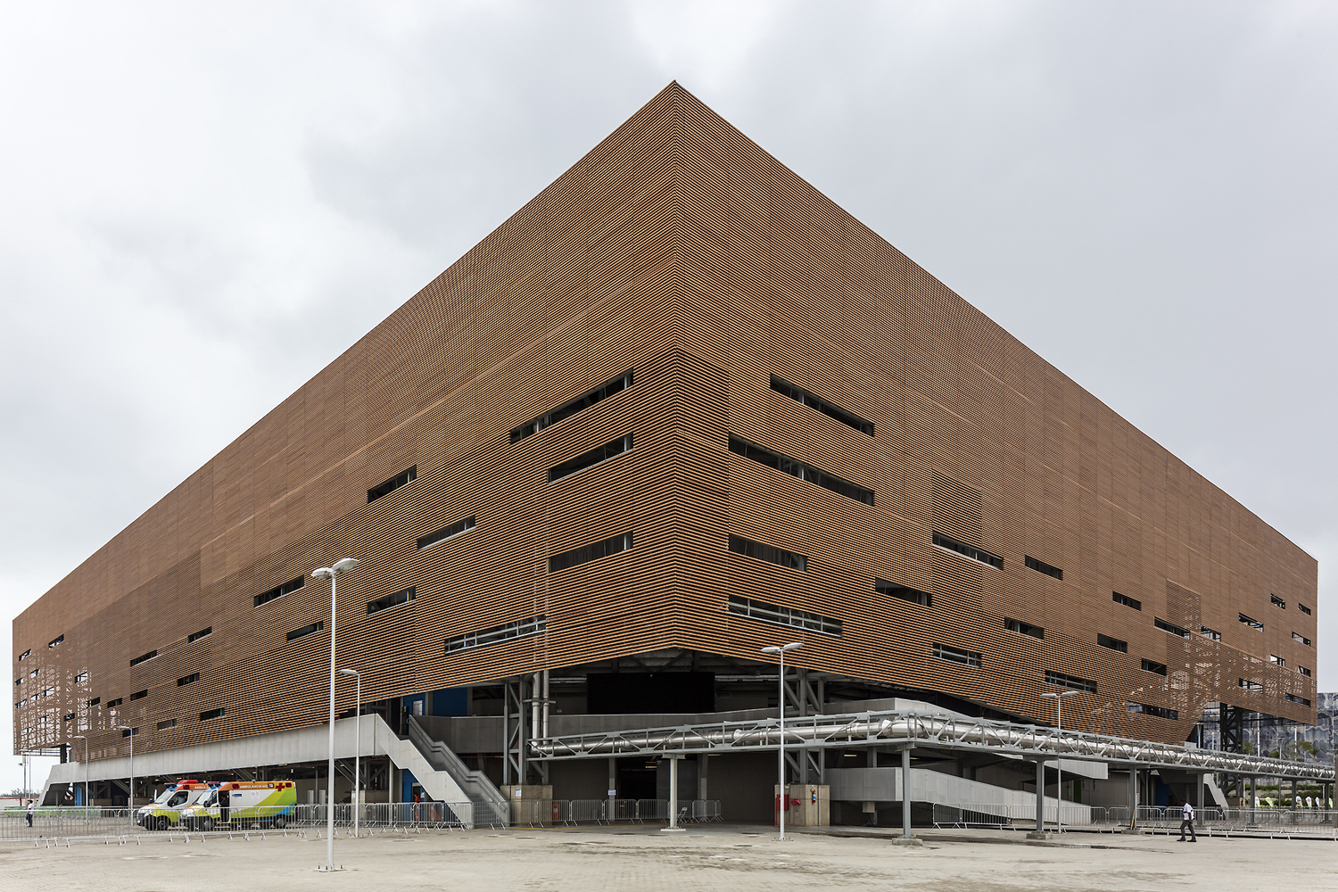 Arena olímpica de handebol será convertida em escolas Arena olímpica de handebol será convertida em escolas