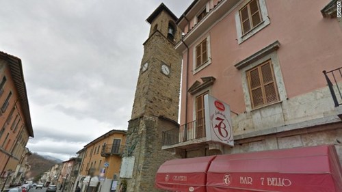 Amatrice antes do terremoto.
Amatrice antes do terremoto.