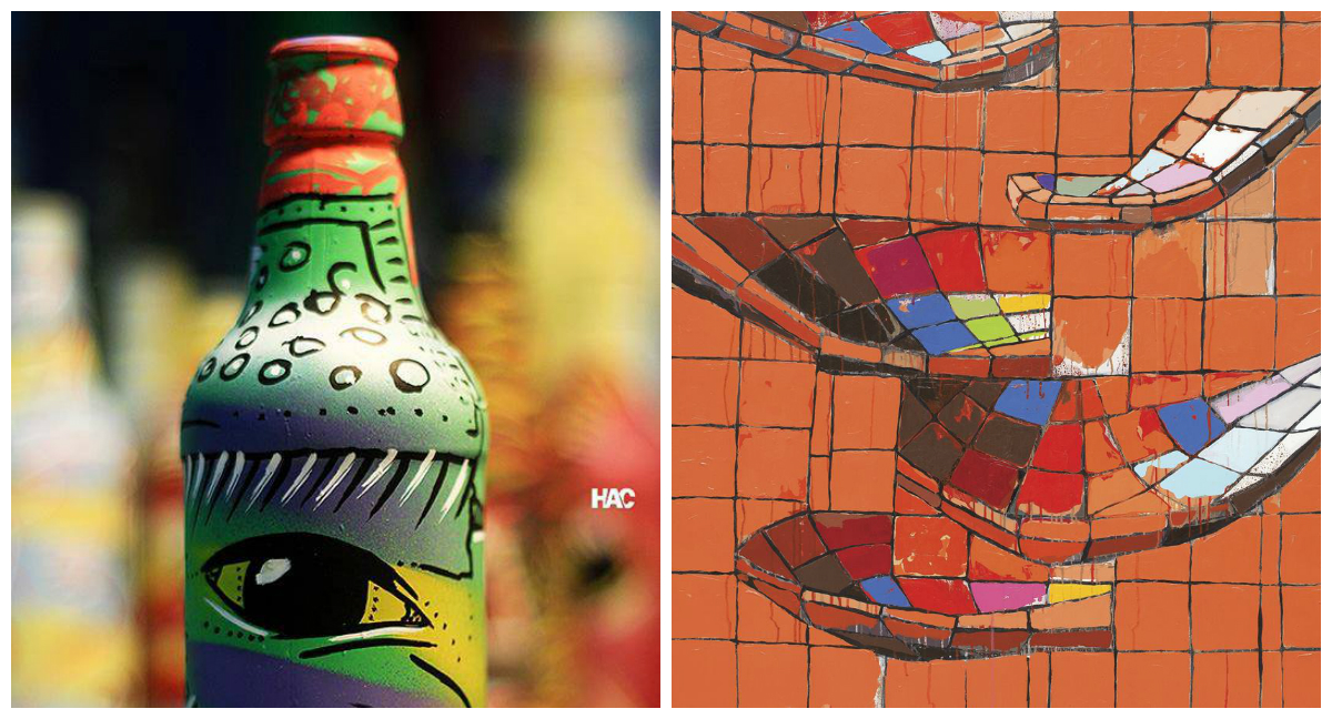 Mostras de arte movimentam a capital neste fim de semana. Fotos: Reprodução Facebook