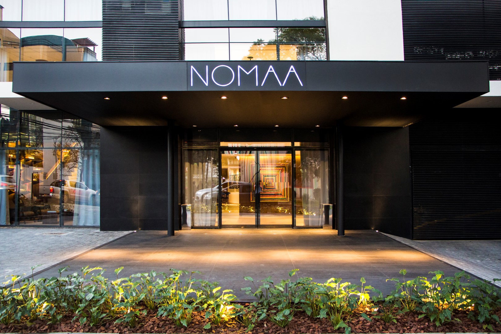 Fachada do Nomaa Hotel.
Foto: Divulgação Fachada do Nomaa Hotel.
Foto: Divulgação