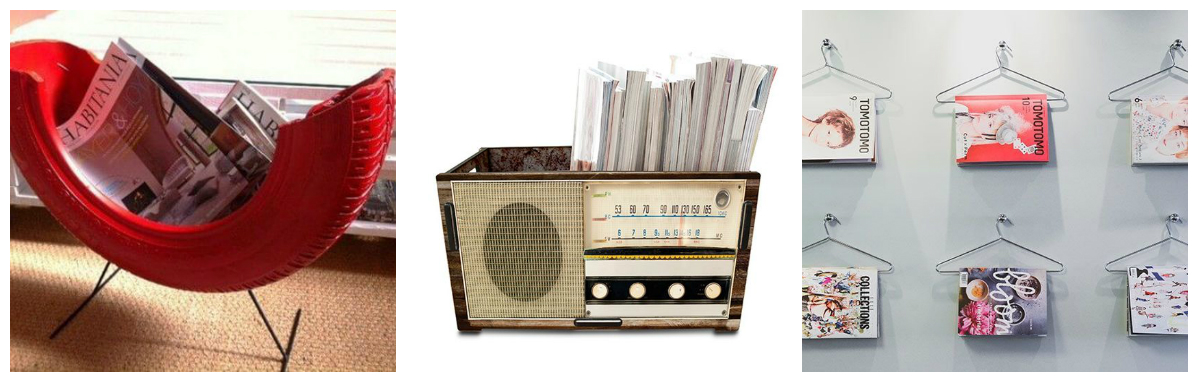 Aliar criatividade com materiais recicláveis resulta em peças funcionais e diferentes