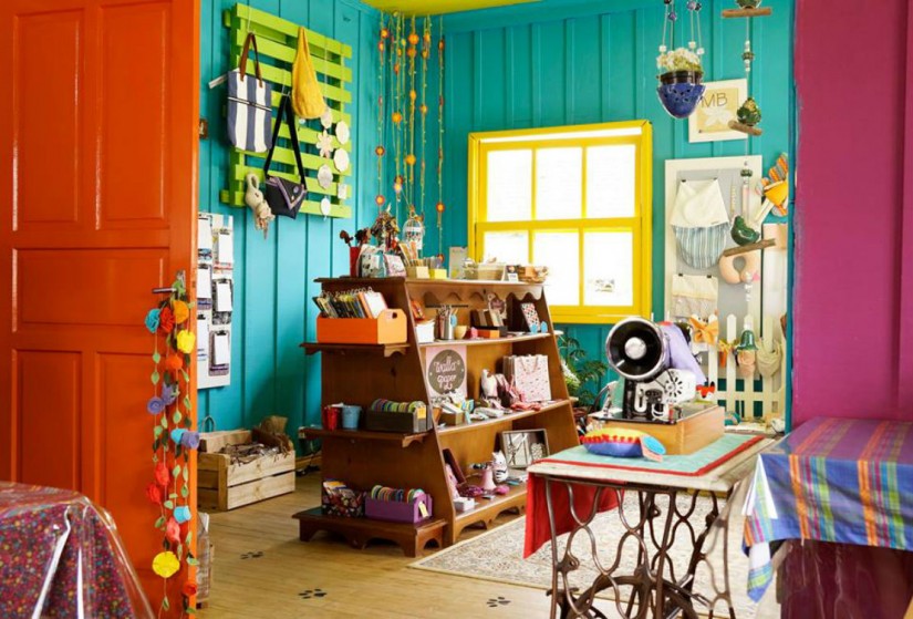 Coworking colaborativo da Bendita: espaço locado por hora com todos os equipamentos para a produção artesanal
Foto: Fran Machoski/Divulgação