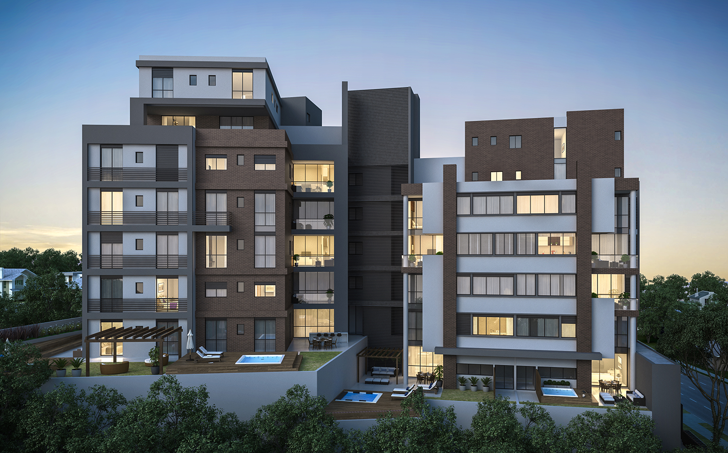 O Upside View será construído na Rua Myltho Anselmo da Silva, no bairro Mercês. Imagem: Divulgação