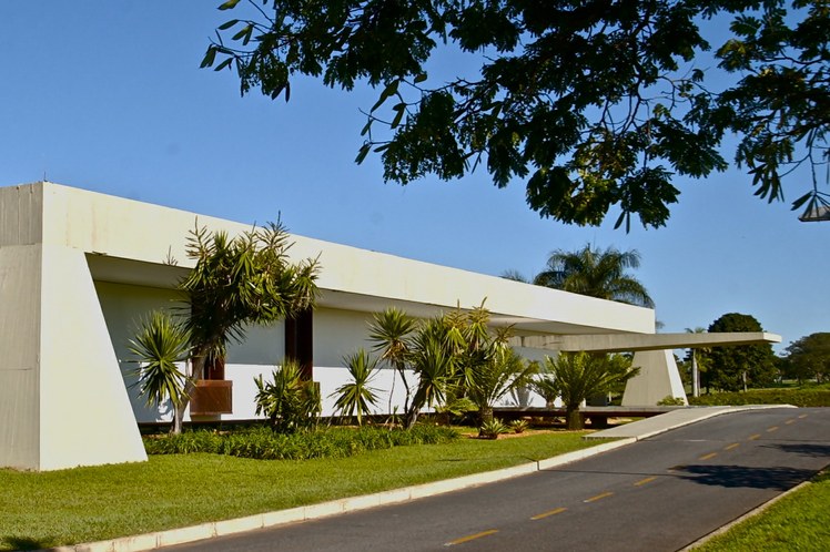 Fachada do Palácio Jaburu.
Foto: Aluízio de Assis / Divulgação Fachada do Palácio Jaburu.
Foto: Aluízio de Assis / Divulgação