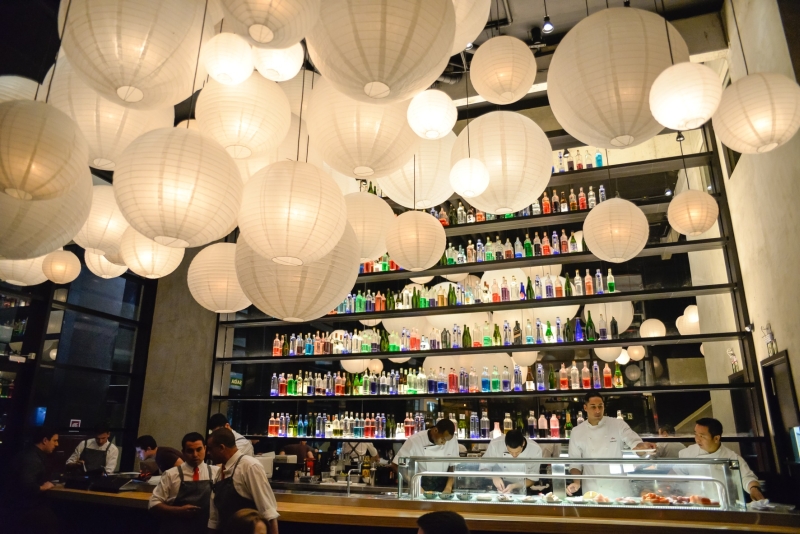 Sete restaurantes com comida boa e arquitetura incrível para conhecer em Curitiba Restaurante Tuna, no Centro Cívico, alia tradição e contemporaneidade na gastronomia e na arquitetura. Foto: Priscilla Fiedler/Divulgação
