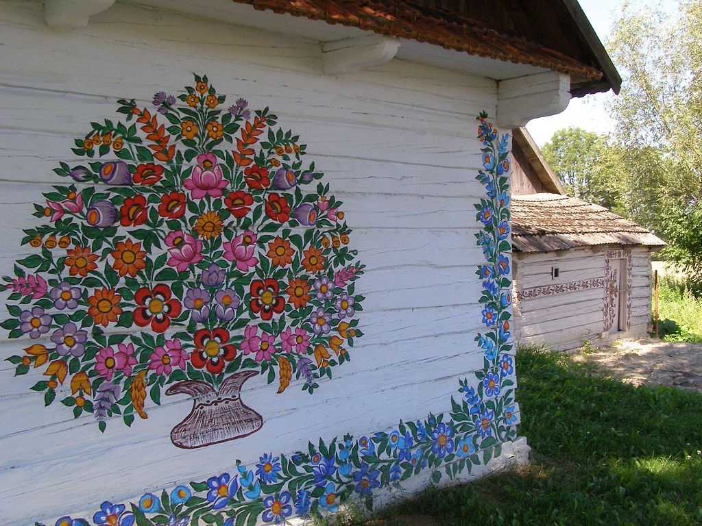 Uma joia: conheça Zalipie, a cidade onde as casas são pintadas à mão Uma joia: conheça Zalipie, a cidade onde as casas são pintadas à mão