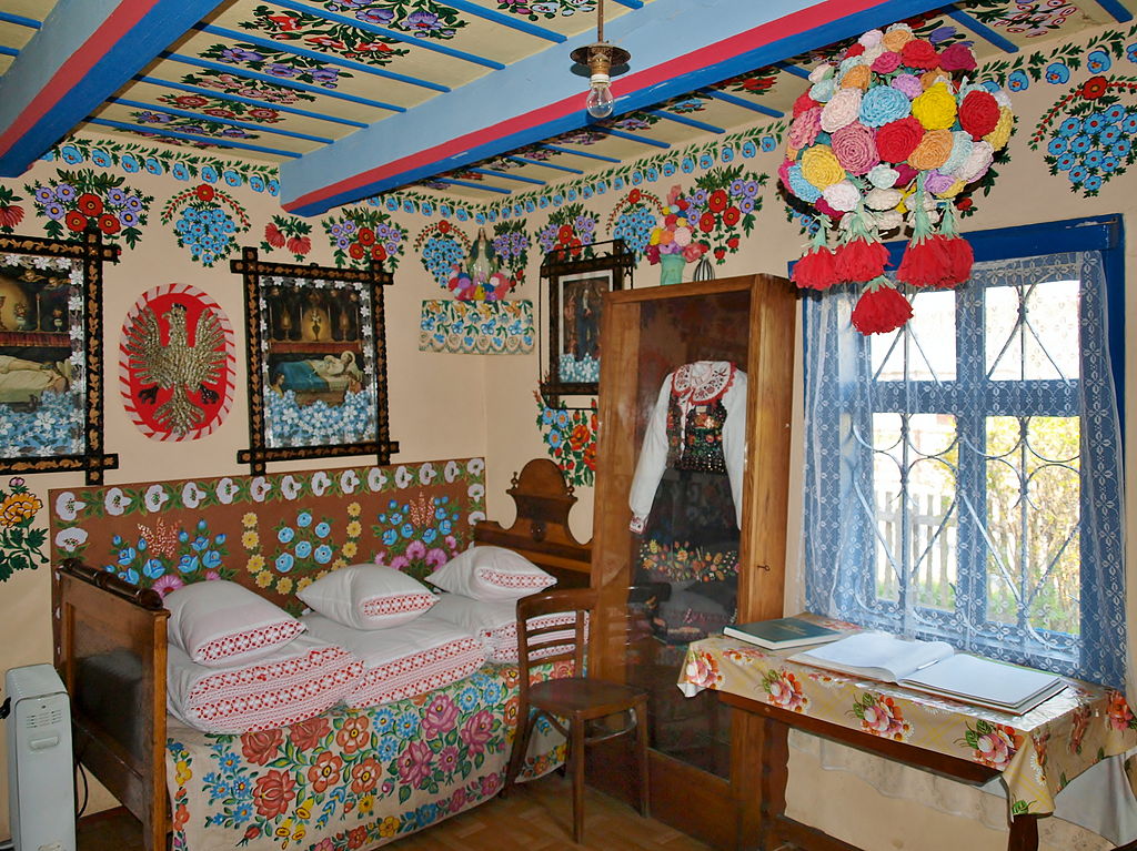 Uma joia: conheça Zalipie, a cidade onde as casas são pintadas à mão Uma joia: conheça Zalipie, a cidade onde as casas são pintadas à mão