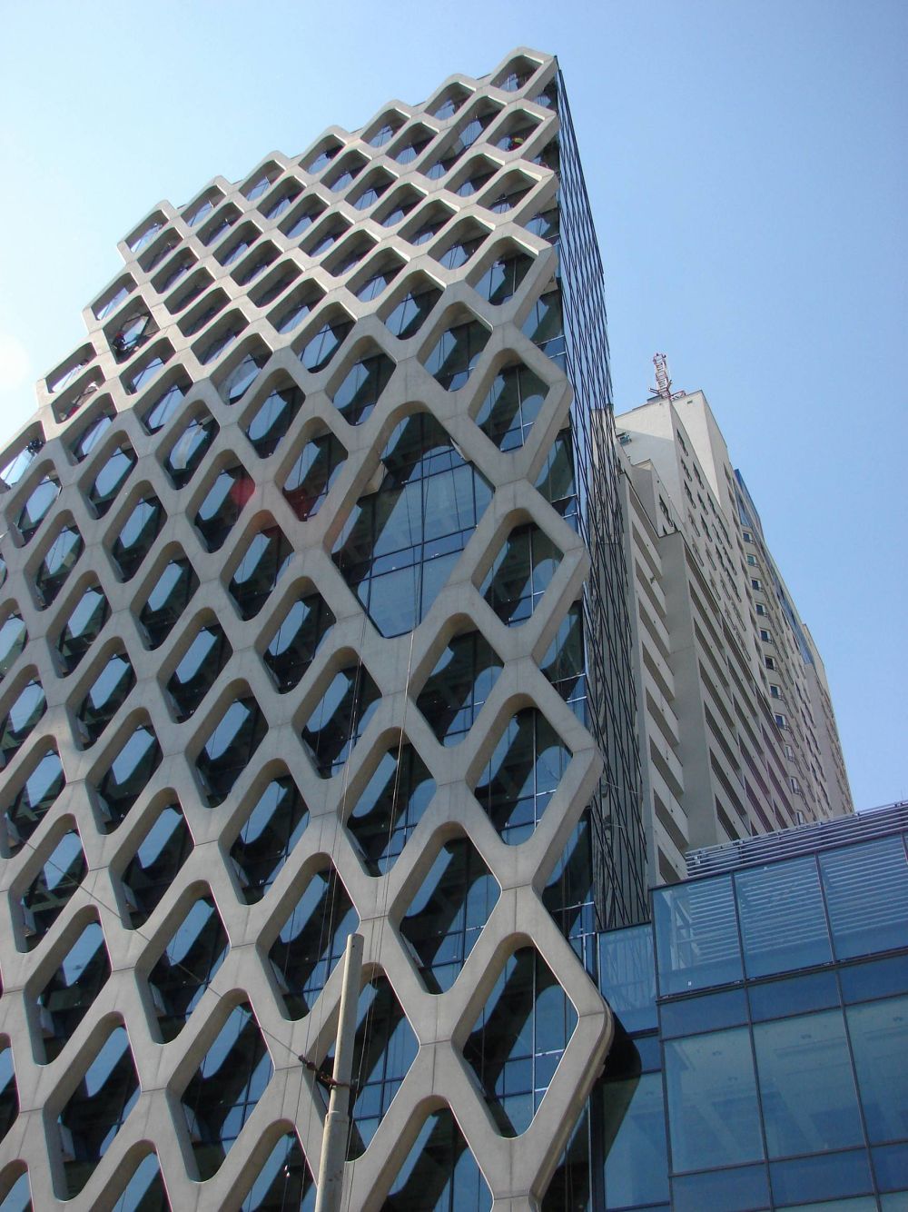 Prosta Tower, em Varsóvia. Prosta Tower, em Varsóvia.
