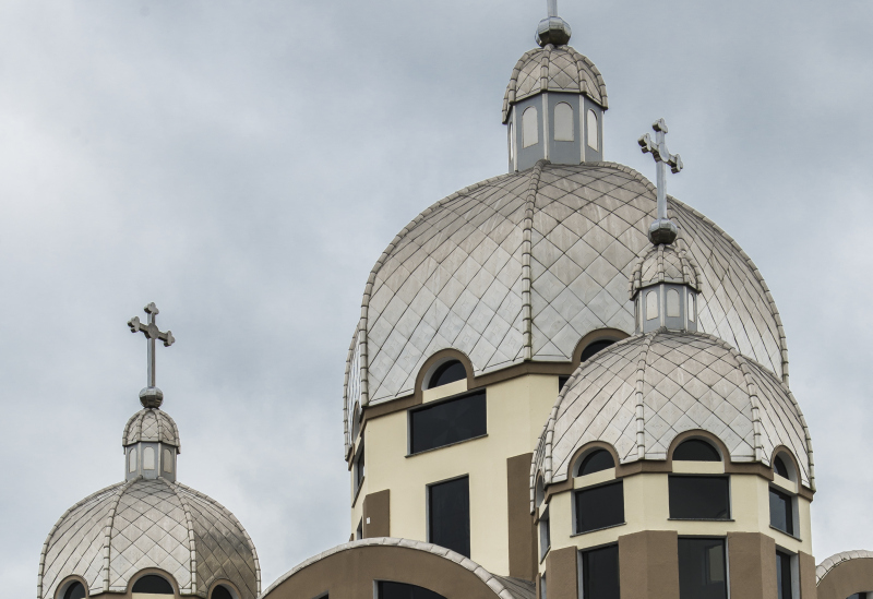 Colônia rural perto de Curitiba ganha uma das mais altas (e belas) igrejas ucranianas do Brasil Colônia rural perto de Curitiba ganha uma das mais altas (e belas) igrejas ucranianas do Brasil