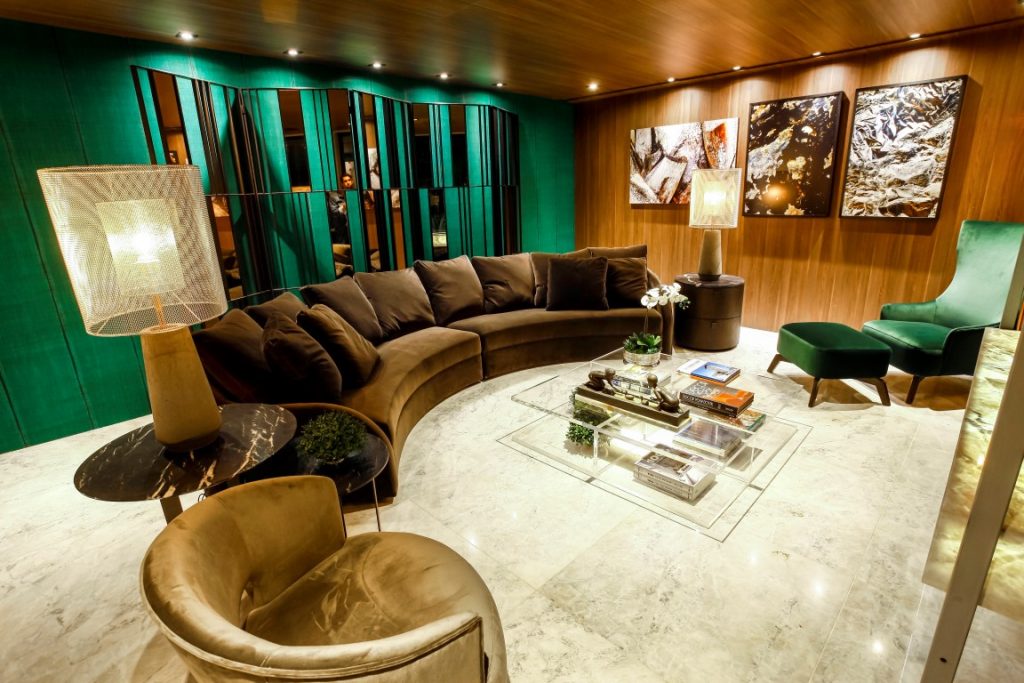 Oito lições práticas de decoração para você aplicar em casa Lounge Link de Gisela Miró e Rafael Carvalho. Foto: André Rodrigues/Gazeta do Povo