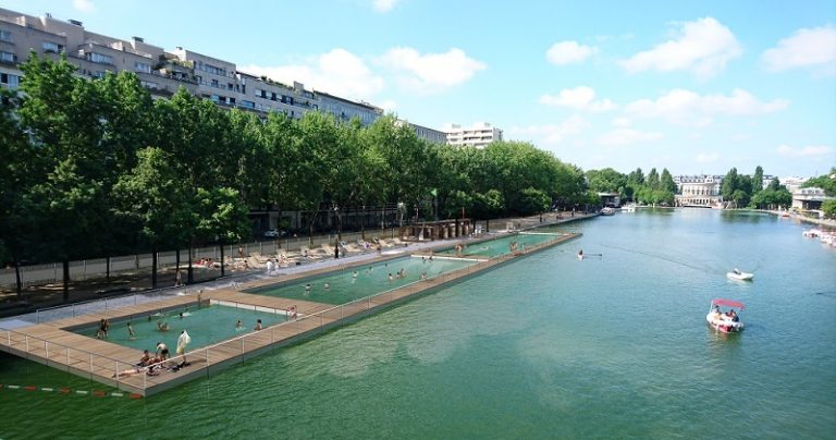 Paris terá piscinas públicas naturais com água do Rio Sena