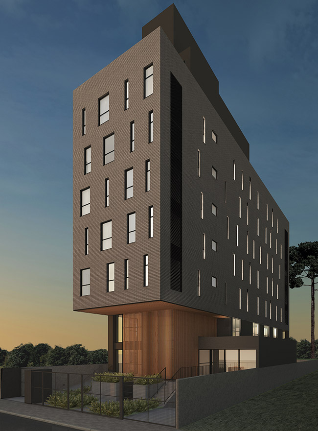 High Line Park, edifício de Curitiba, é inspirado em studios nova iorquinos