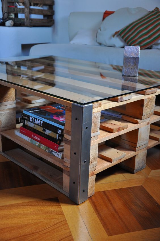 A organização combinada com a decoração. Foto: Pinterest A organização combinada com a decoração. Foto: Pinterest