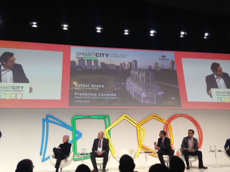 Frederico Lacerda apresentou o Smart City Expo Curitiba 2018 em novembro. Foto: Divulgação