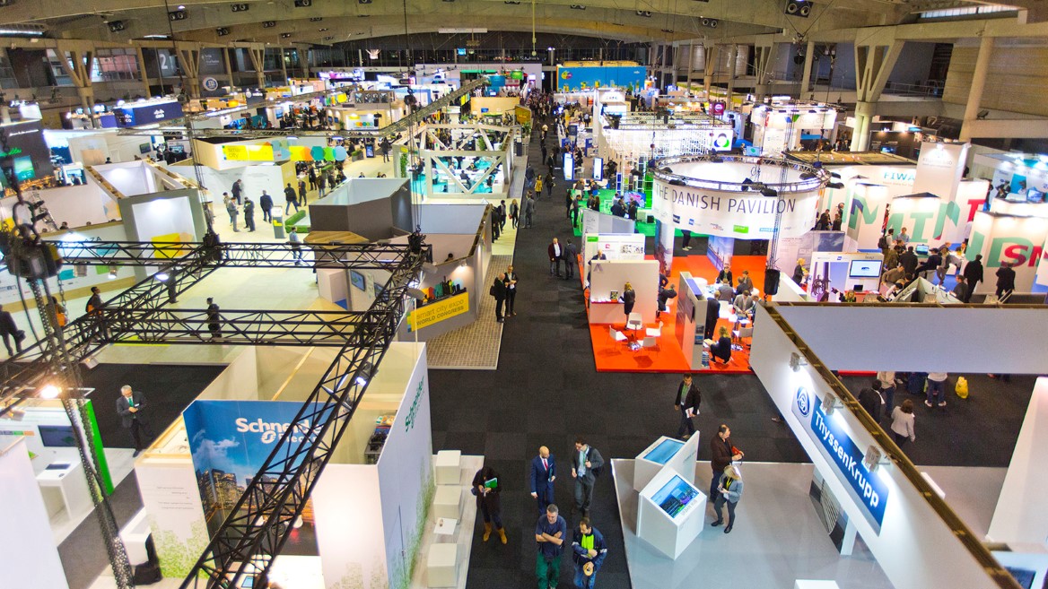 Última edição do Smart City Expo aconteceu em Barcelona e teve 20 mil participantes de 120 países. Foto: Divulgação Última edição do Smart City Expo aconteceu em Barcelona e teve 20 mil participantes de 120 países. Foto: Divulgação