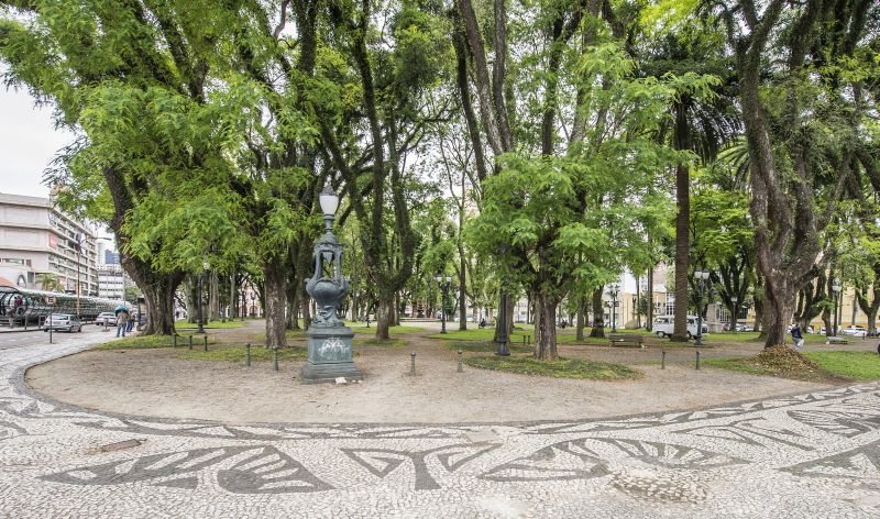 Praça Eufrásio Correia. Foto: Letícia Akemi/Gazeta do Povo Praça Eufrásio Correia. Foto: Letícia Akemi/Gazeta do Povo
