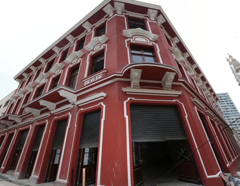 Casa Hauer, sede da antiga Ferragens Hauer, é um dos imóveis cadastrados como de Interesse de Preservação na cidade. Foto: Ivonaldo Alexandre/Gazeta do Povo Casa Hauer, sede da antiga Ferragens Hauer, é um dos imóveis cadastrados como de Interesse de Preservação na cidade. Foto: Ivonaldo Alexandre/Gazeta do Povo