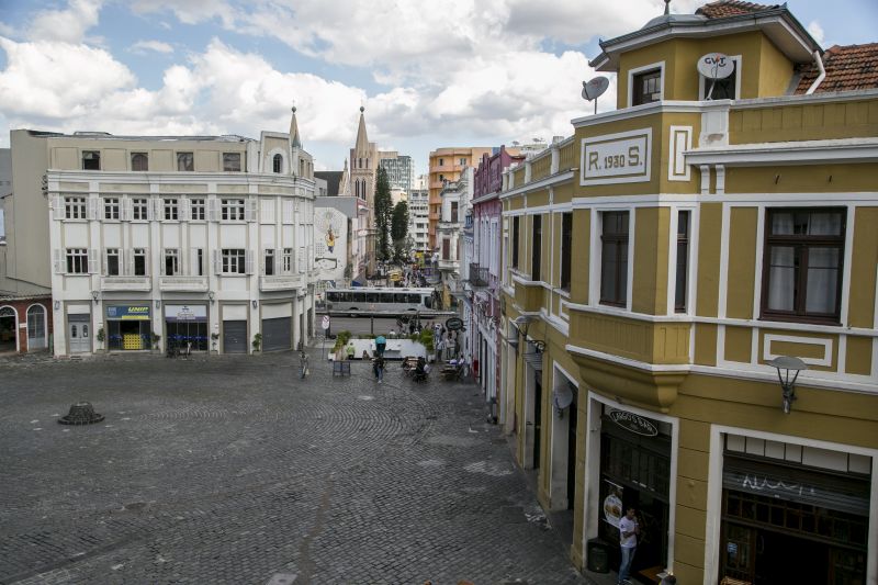 Centro histórico de Curitiba concentra boa parte das UIPs da cidade. Foto: Marcelo Andrade Centro histórico de Curitiba concentra boa parte das UIPs da cidade. Foto: Marcelo Andrade