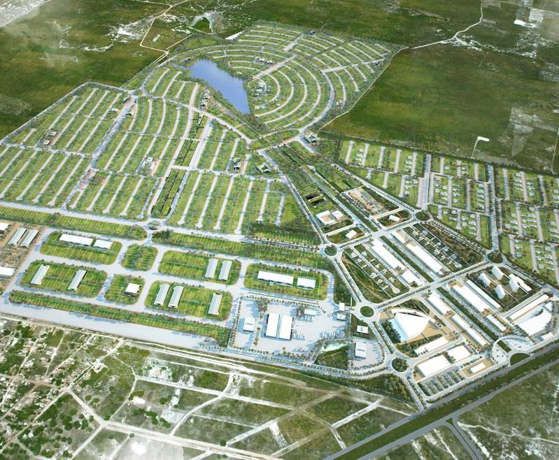 Projeção mostra como ficará a Smart City Laguna quando estiver pronta. Essa será a primeira cidade inteligente social do mundo. Imagem: Divulgação Projeção mostra como ficará a Smart City Laguna quando estiver pronta. Essa será a primeira cidade inteligente social do mundo. Imagem: Divulgação