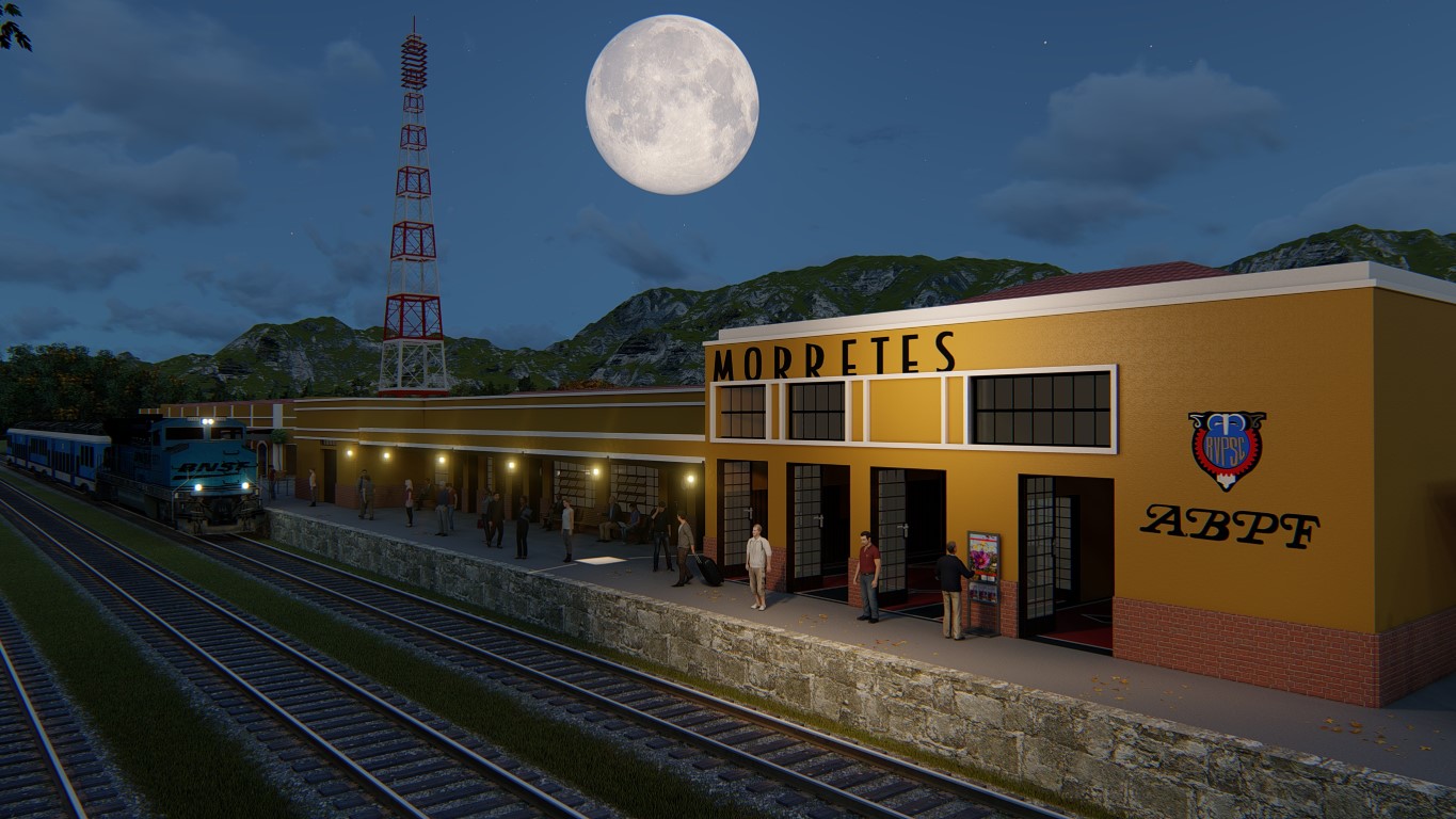Bastante danificada, estação ferroviária de Morretes vai ser completamente restaurada Bastante danificada, estação ferroviária de Morretes vai ser completamente restaurada