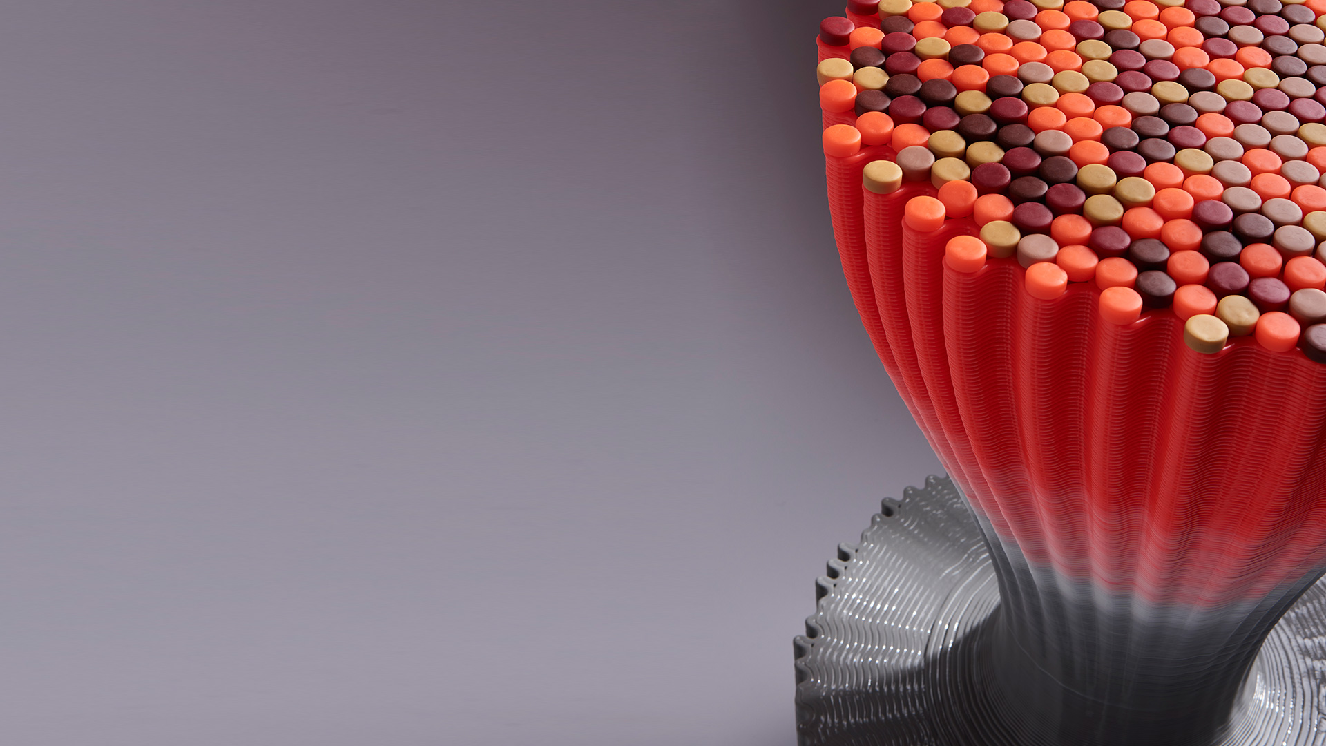 Marca catalã  Nagami estreia na Semana de Design de Milão com peças fabricadas com impressora em 3D. Todos os produtos têm design assinado por nomes de relevância mundial. Foto: Nagami / Divulgação