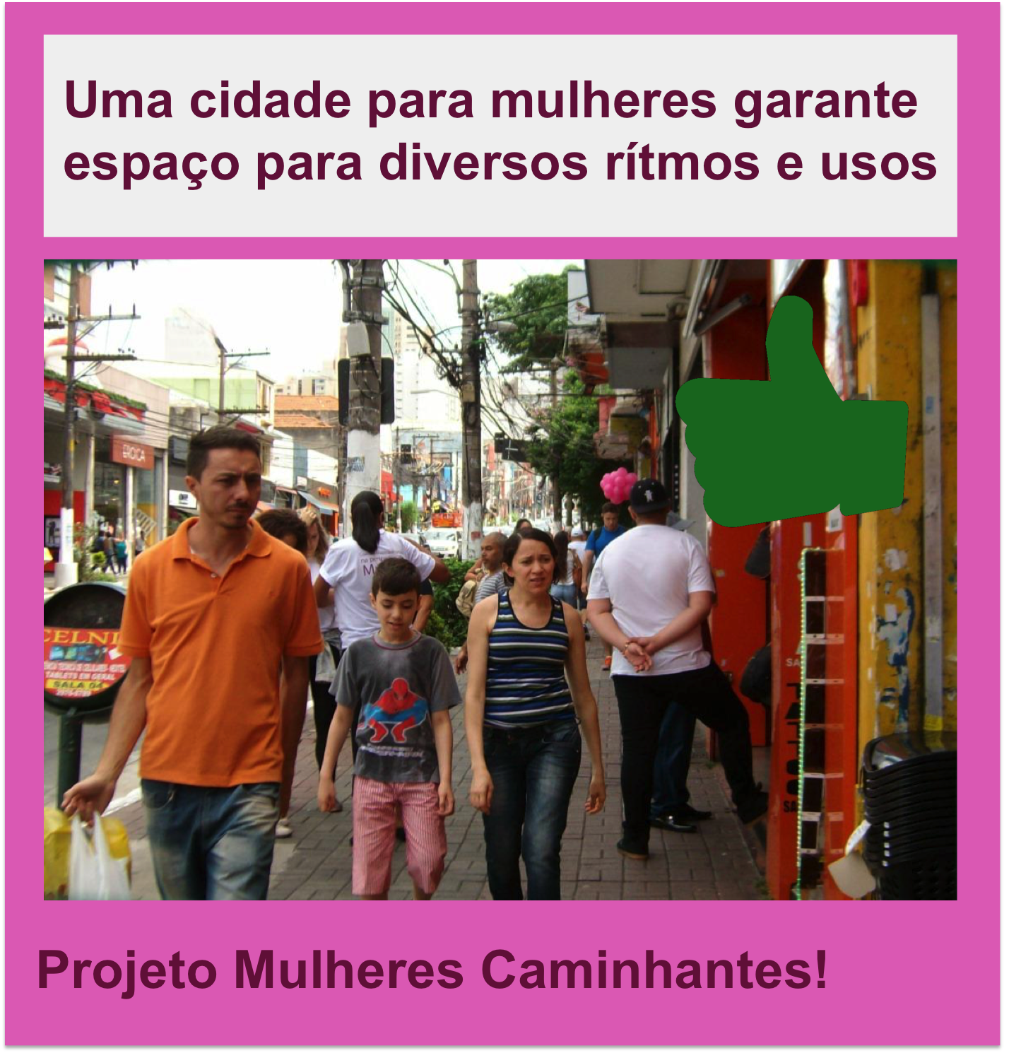 Foto: divulgação/Mulheres Caminhando Foto: divulgação/Mulheres Caminhando