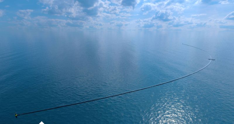 Imagem: The Ocean Cleanup/Reprodução