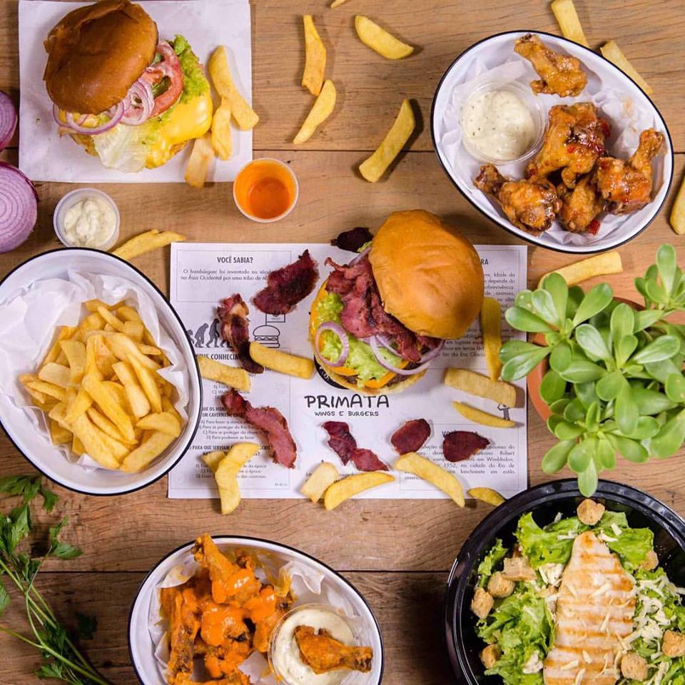 Foto: Primata Wings & Burger/Facebook. Foto: Primata Wings & Burger/Facebook.