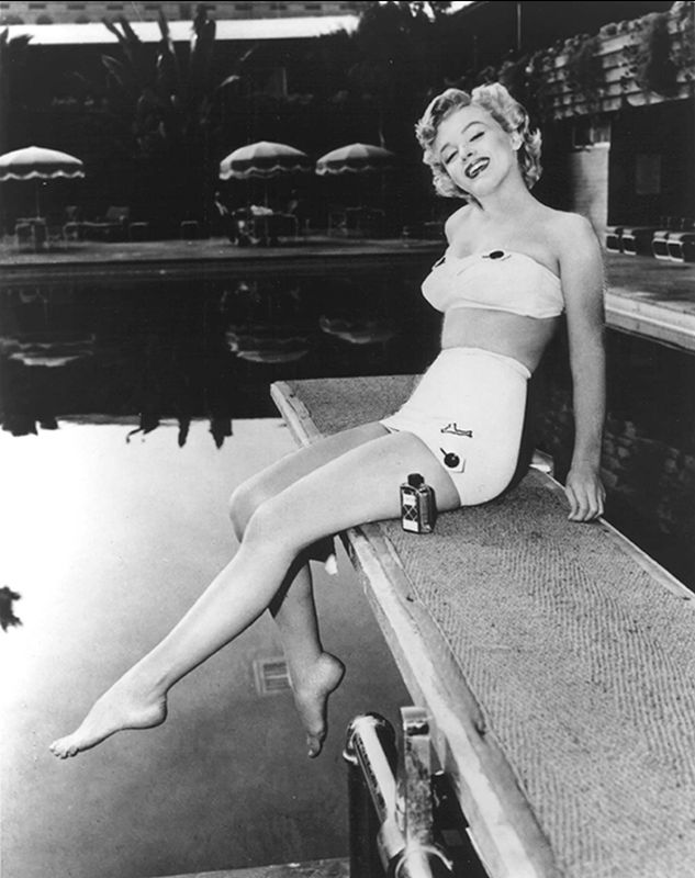 Ensaio de Marilyn Monroe foi feito à beira da piscina do hotel. Foto: Arquivo/ Hollywood Roosevelt Hotel Ensaio de Marilyn Monroe foi feito à beira da piscina do hotel. Foto: Arquivo/ Hollywood Roosevelt Hotel