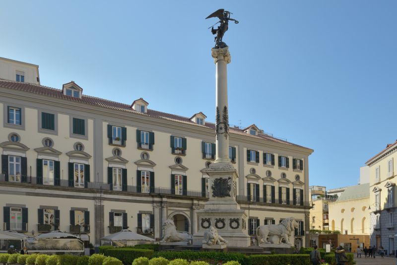 A Piazza Dei Martiri é outra locação da história. Foto: Wolfgang Moroder/ Wikimedia Commons A Piazza Dei Martiri é outra locação da história. Foto: Wolfgang Moroder/ Wikimedia Commons