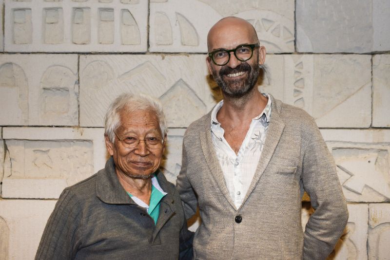 Lauro Takuo Tomizawa e Giacomo Pirazzoli. Foto: Leticia Akemi Lauro Takuo Tomizawa e Giacomo Pirazzoli. Foto: Leticia Akemi